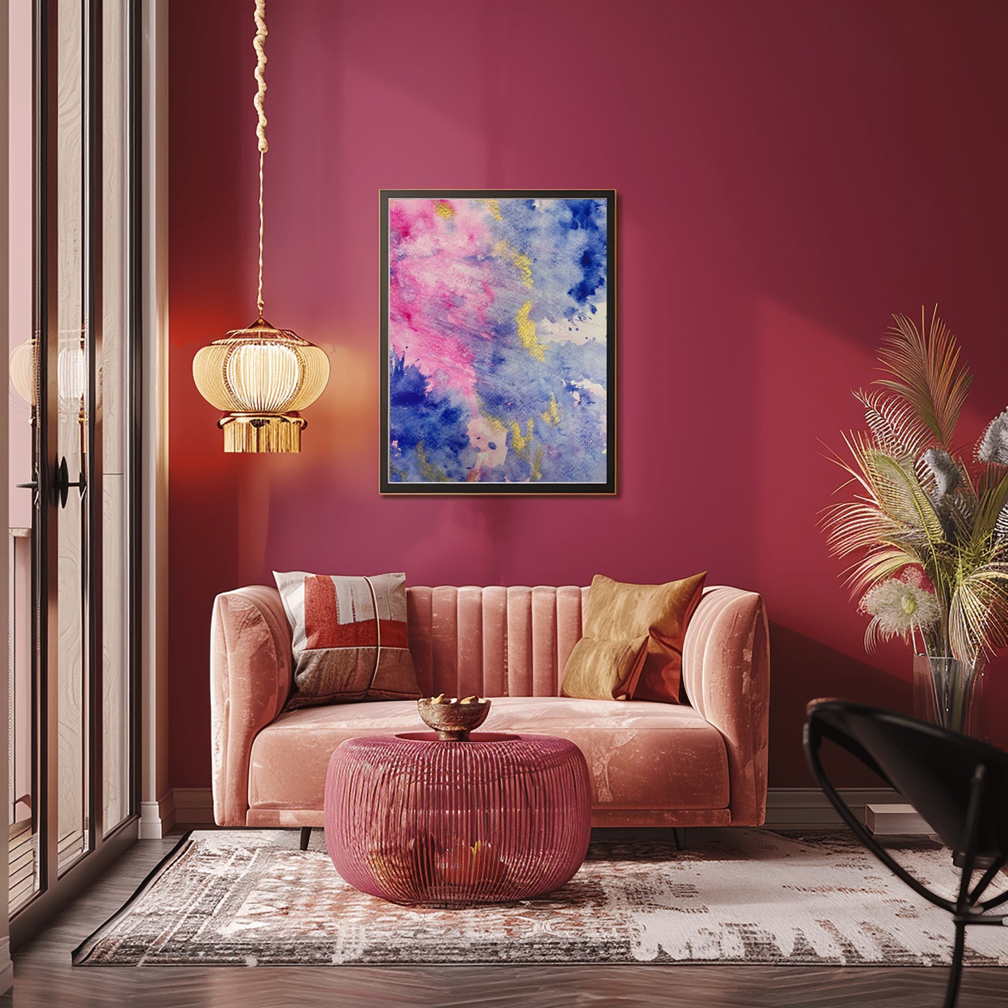 Sky Dance Watercolor Print