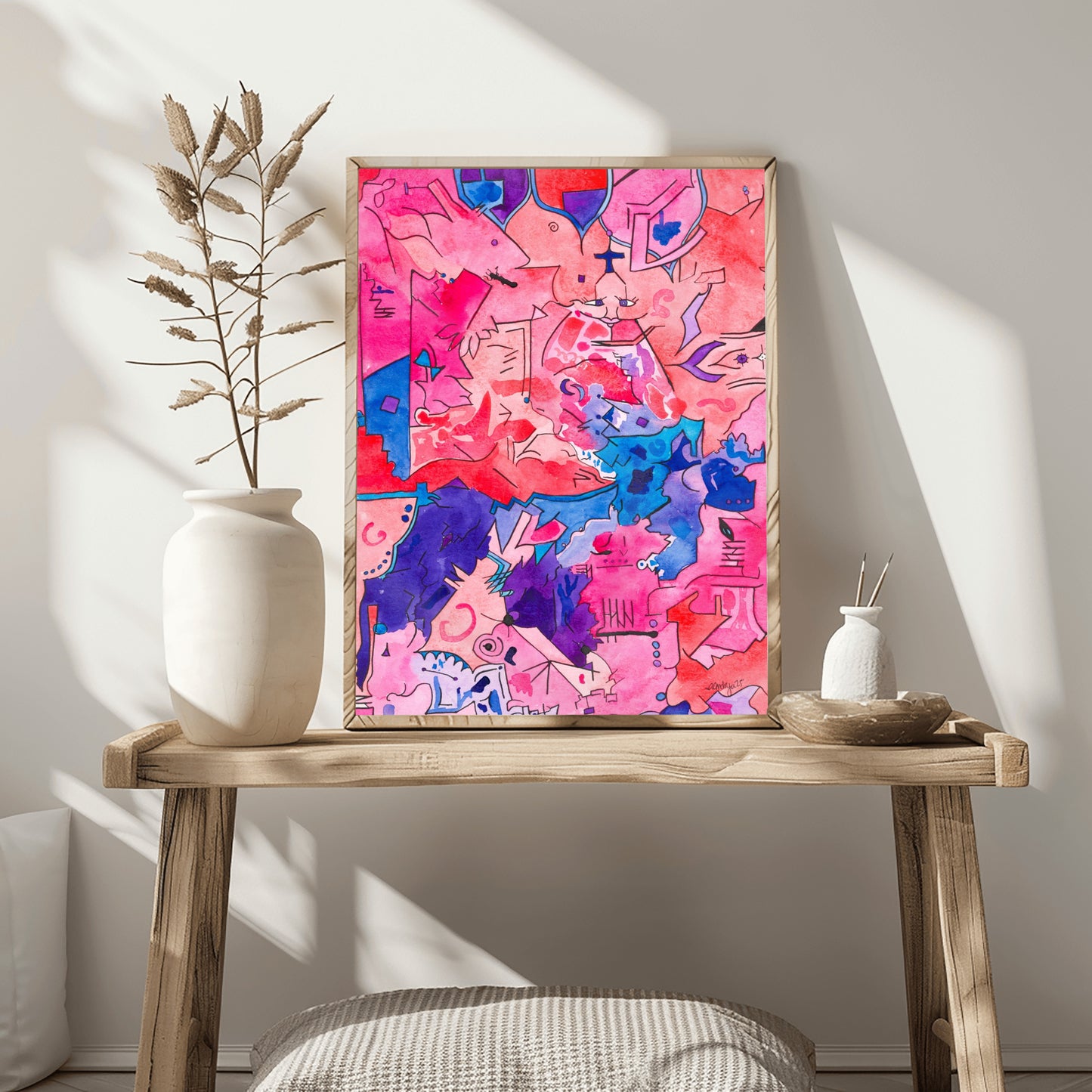 Jung at Heart Intuitive Jungian Watercolor Print