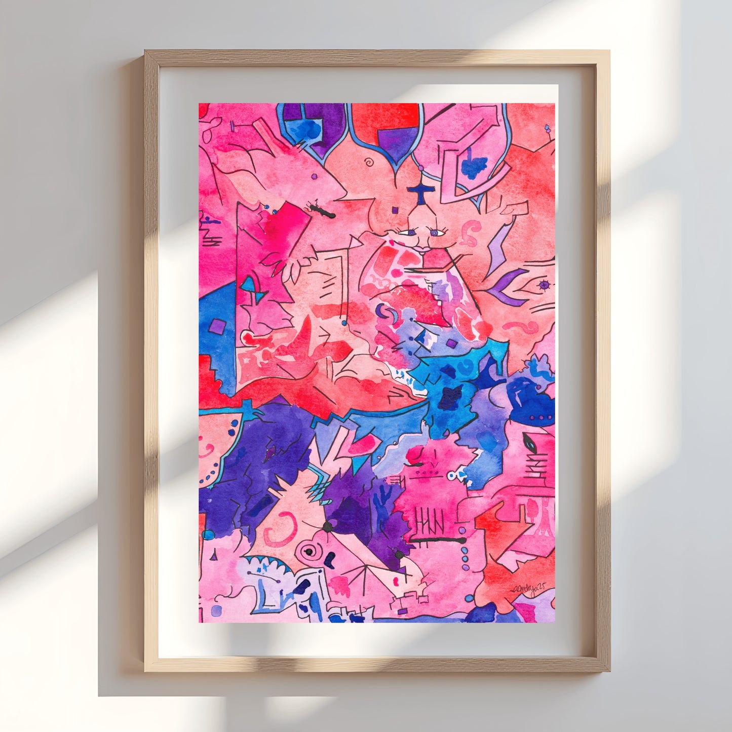 Jung at Heart Intuitive Jungian Watercolor Print