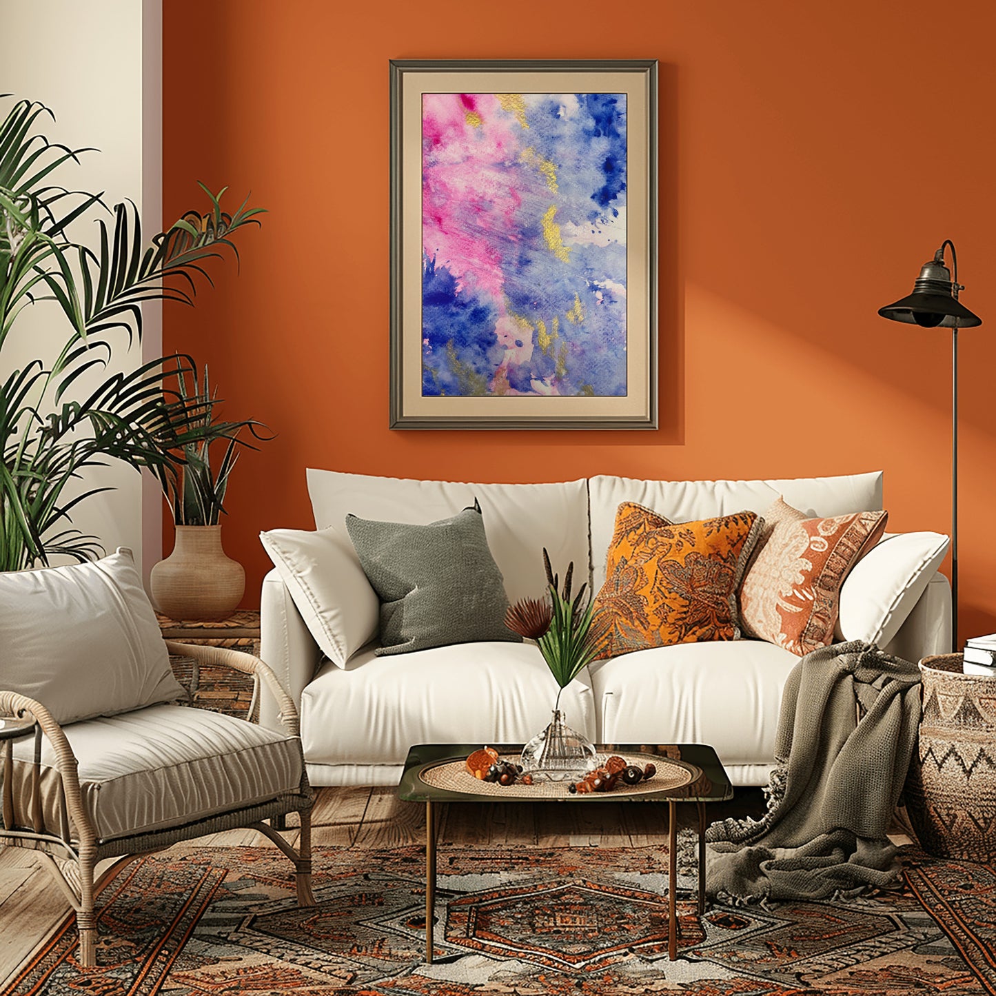 Sky Dance Watercolor Print