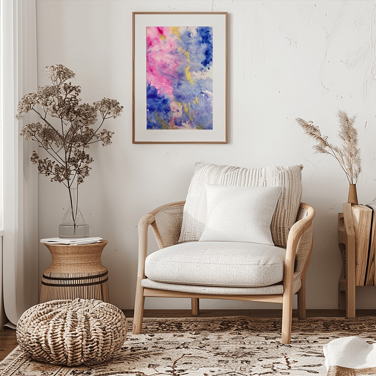 Sky Dance Watercolor Print