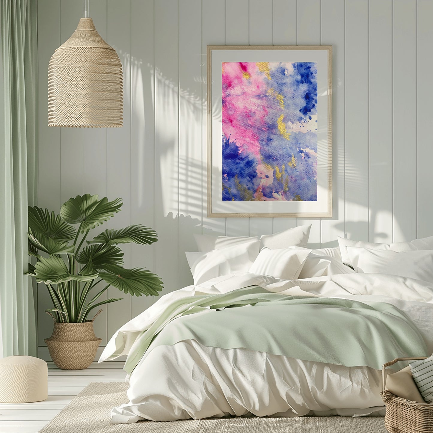 Sky Dance Watercolor Print