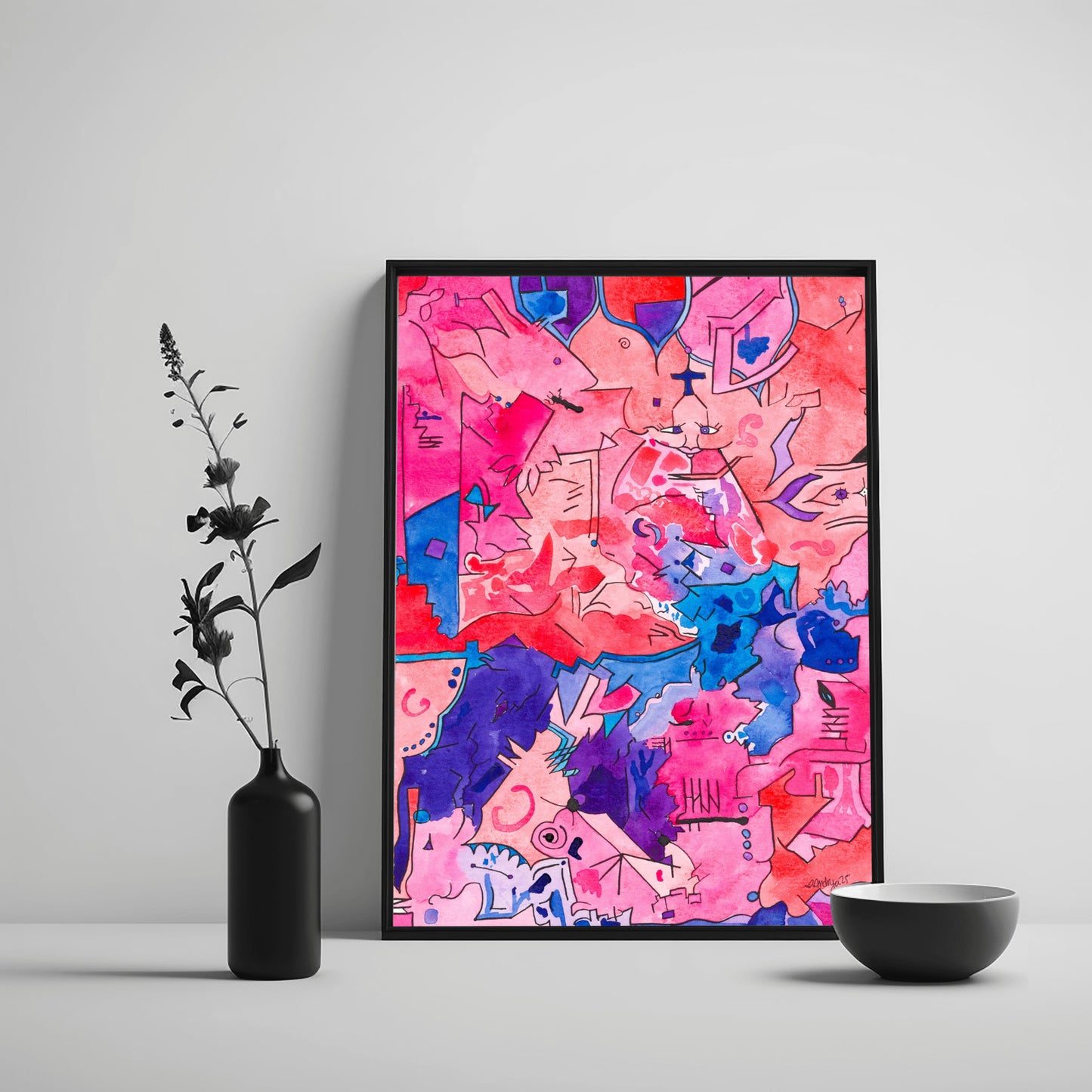 Jung at Heart Intuitive Jungian Watercolor Print