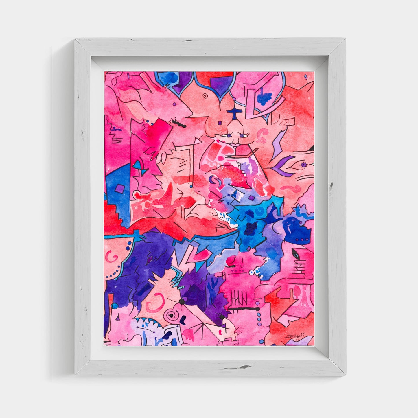 Jung at Heart Intuitive Jungian Watercolor Print