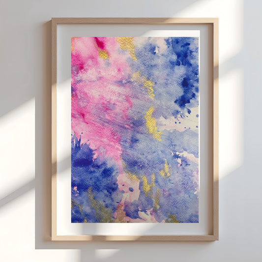 Sky Dance Watercolor Print