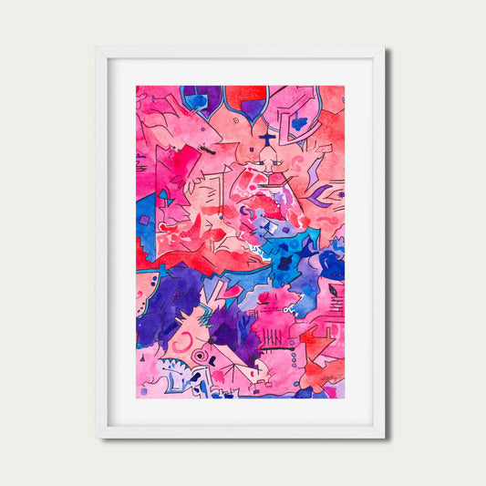 Jung at Heart Intuitive Jungian Watercolor Print