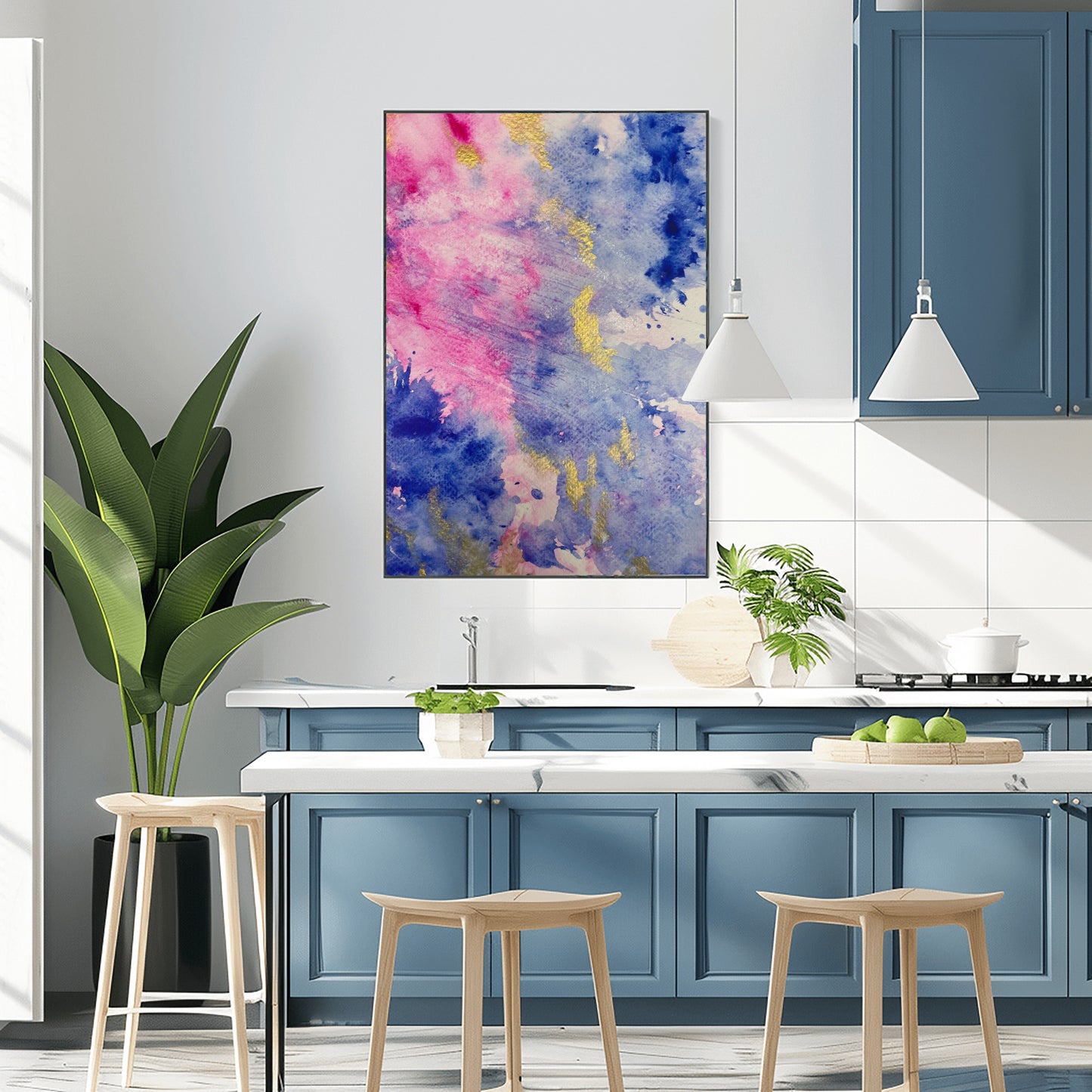 Sky Dance Watercolor Print
